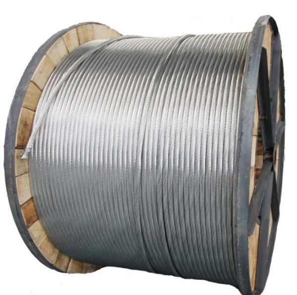 Aluminum clad steel wire