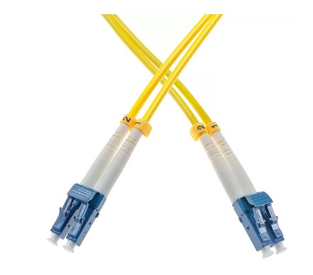 LC UPC Connector Duplex SingleMode FIber Optic Patch Cord