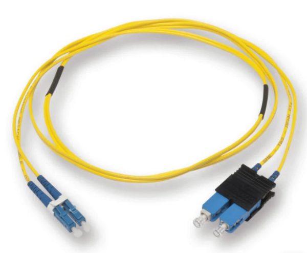 LC UPC Connector Duplex SingleMode FIber Optic Patch Cord