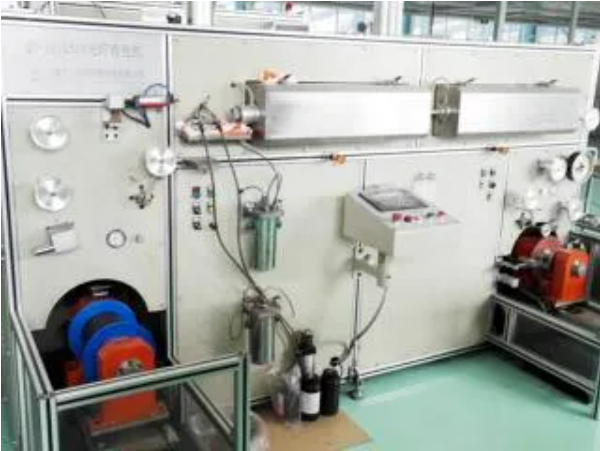 optical fiber rewinding machine