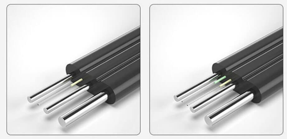 Indoor 1 Core or 2 Core 3 Steel Wire