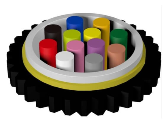 Air Blown Optical Cable