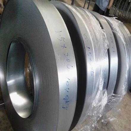 Chrome plated steel strip optical cable