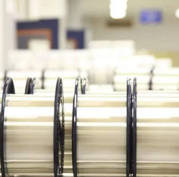 glass fiber optic preform rod on precision glass lathe